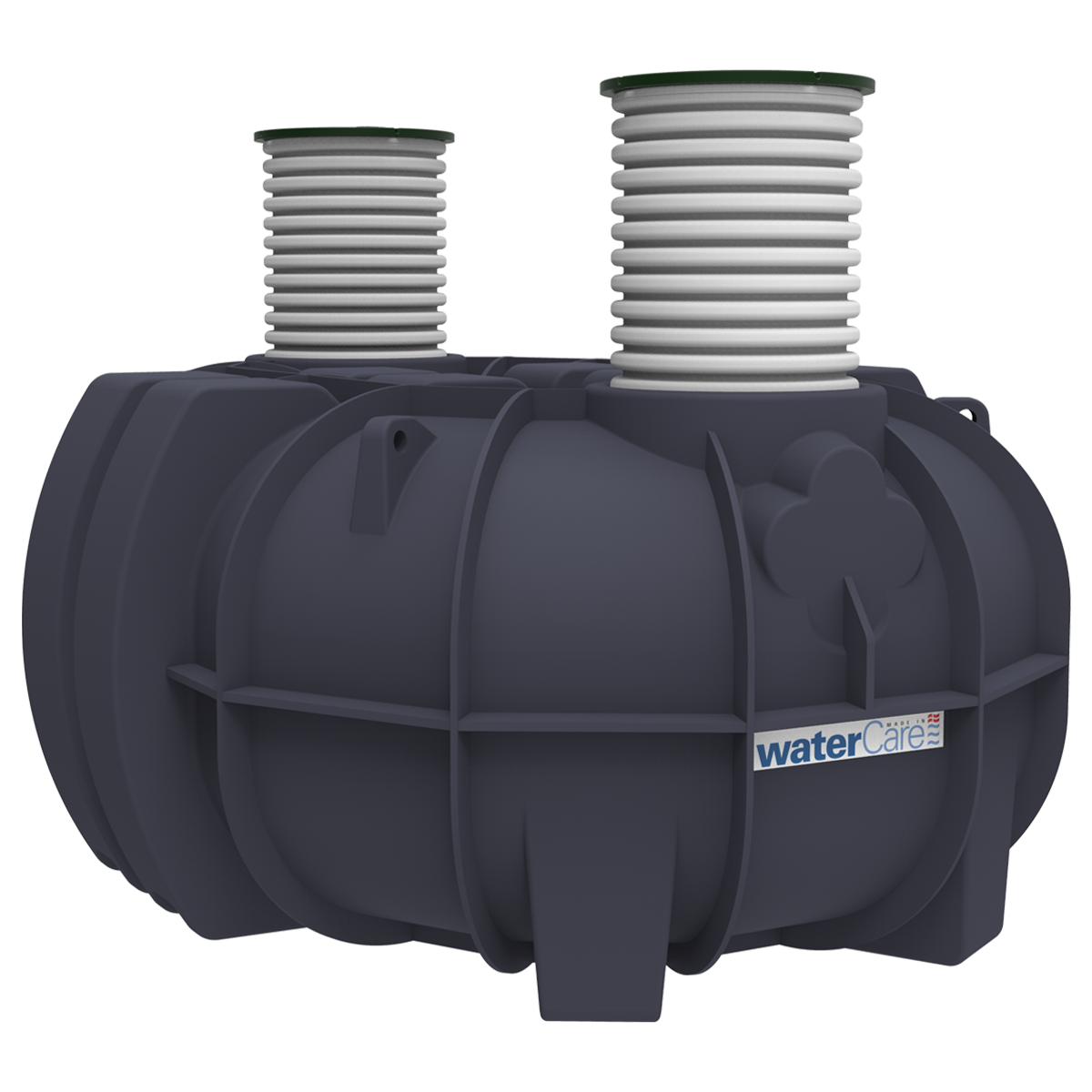 Regnvandsanlæg til have, 5000 liter