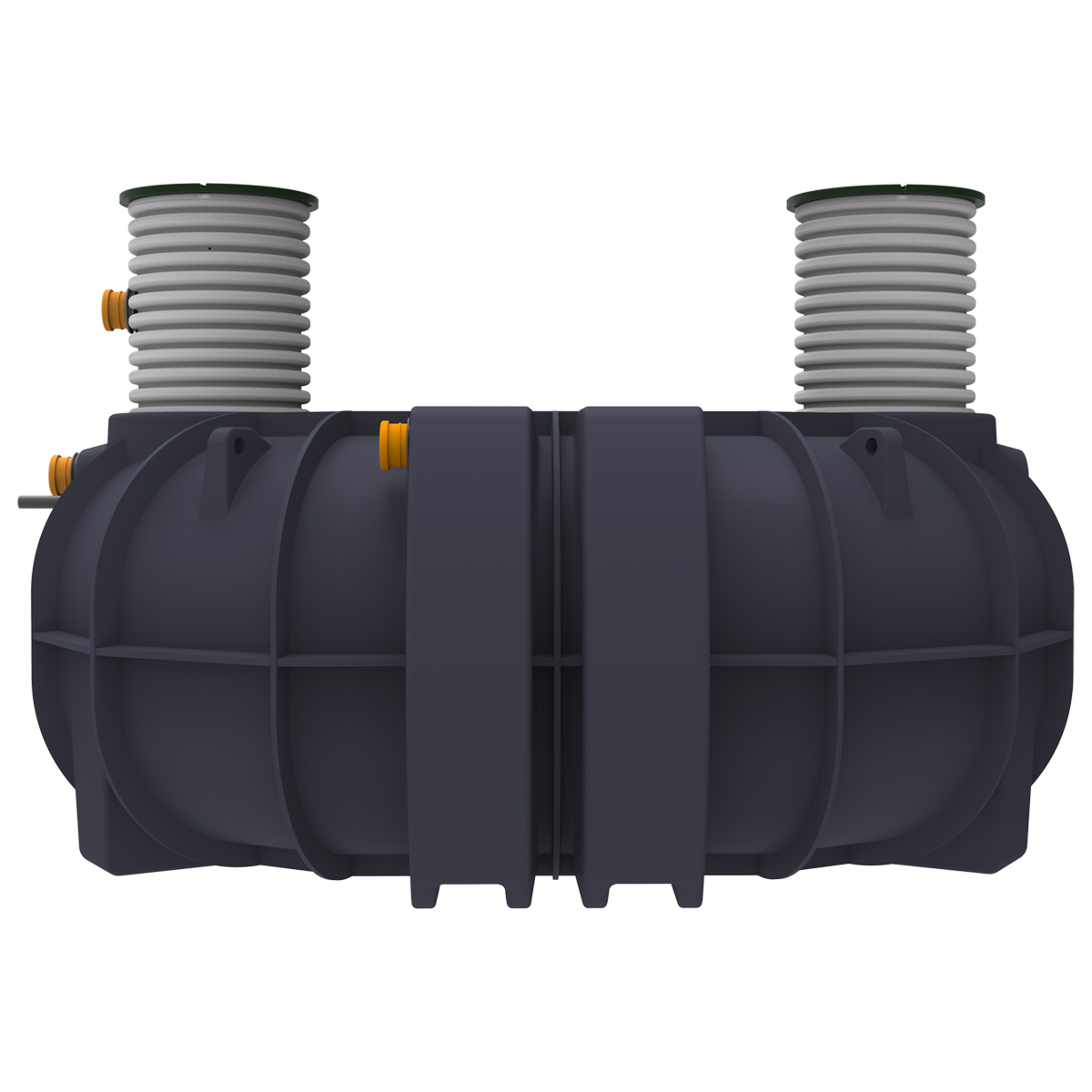 Regnvandsanlæg til have, 5000 liter